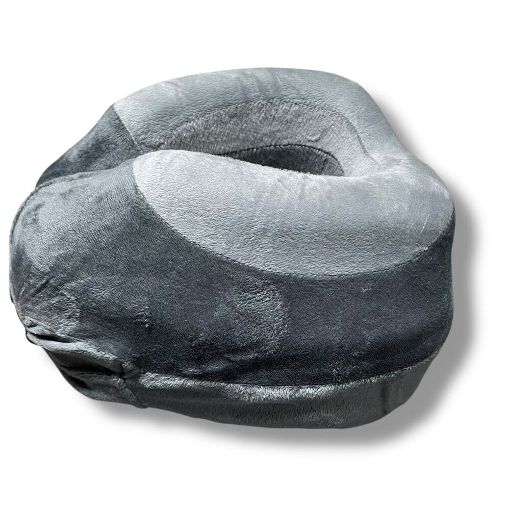 Cabeau Evolution Earth Neck Pillow Memory Foam Travel Support Washable Bag Gray - Picture 9 of 13